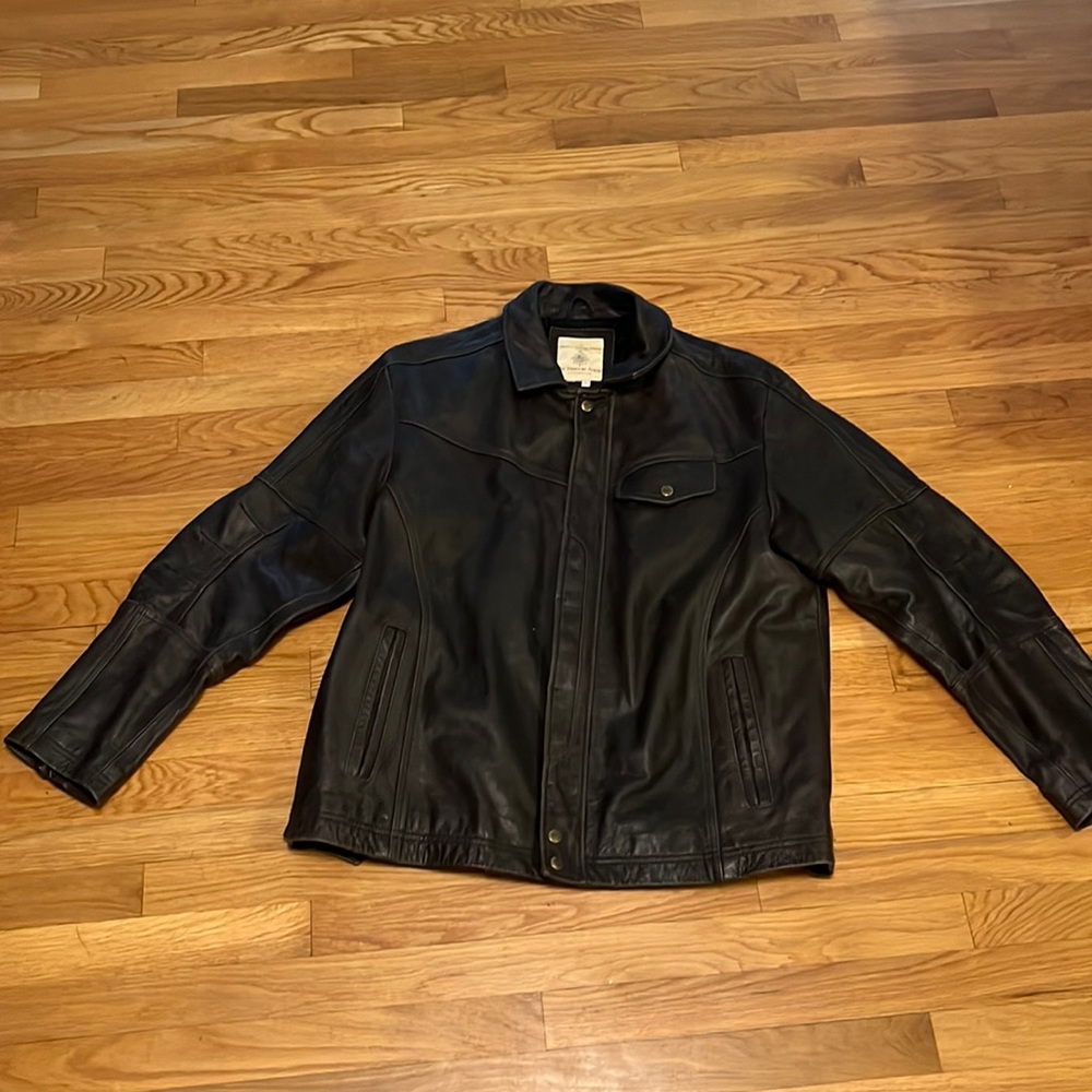 The Territory Ahead real leather jacket
